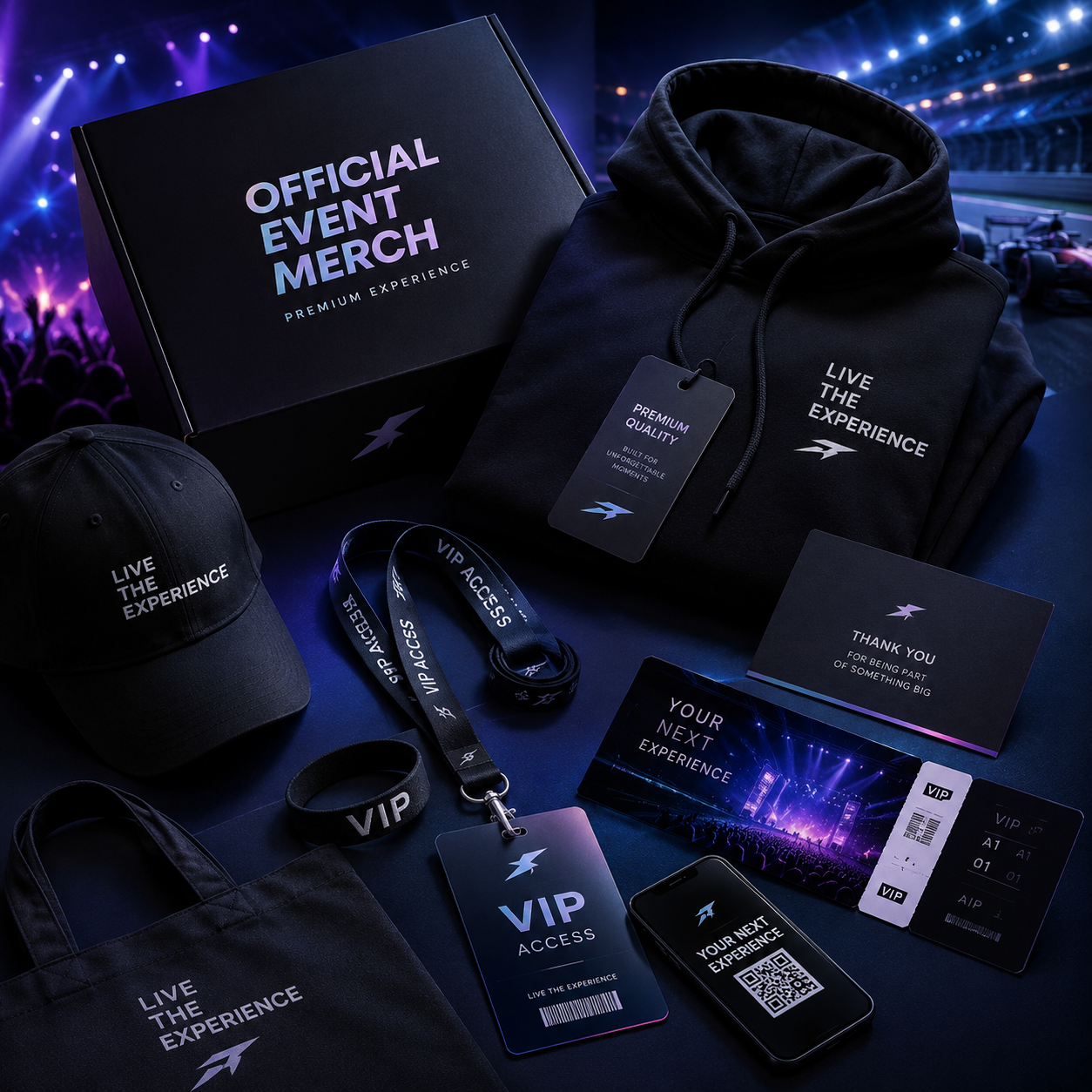 Pack merchandising officiel
