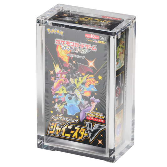 Magnetic Acrylic Box for Japanese Special Pokémon Booster Box | The Acrylic Box